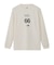 ザ・ノース・フェイス（THE NORTH FACE）ロングスリーブ 66ステイトメント クルーネック Tシャツ NT82689 OW