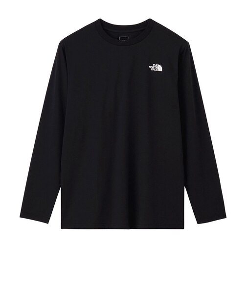 ザ・ノース・フェイス（THE NORTH FACE）ロングスリーブ ES スクエアロゴ Tシャツ NT82671 K