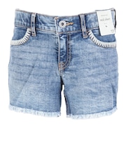 アバクロンビー&フィッチ（Abercrombie & Fitch）ジュニア LR MIDI STITCHY デニムショートパンツ 43AT66-MJ4
