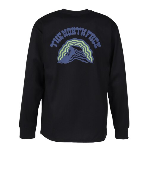 ザ・ノース・フェイス（THE NORTH FACE）ロングスリーブフリーラングラフィッククルーネックTシャツ NT62693 K