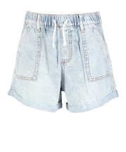 アバクロンビー&フィッチ（Abercrombie & Fitch）ジュニア HR PULL ON RELAX デニムショートパンツ 43AR07-LF6