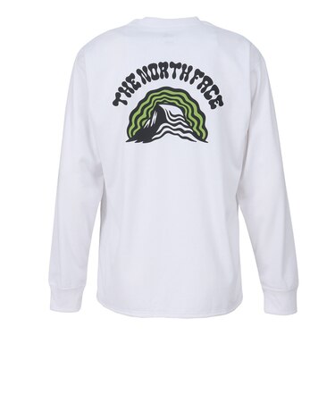 ザ・ノース・フェイス（THE NORTH FACE）ロングスリーブフリーラングラフィッククルーネックTシャツ NT62693 W