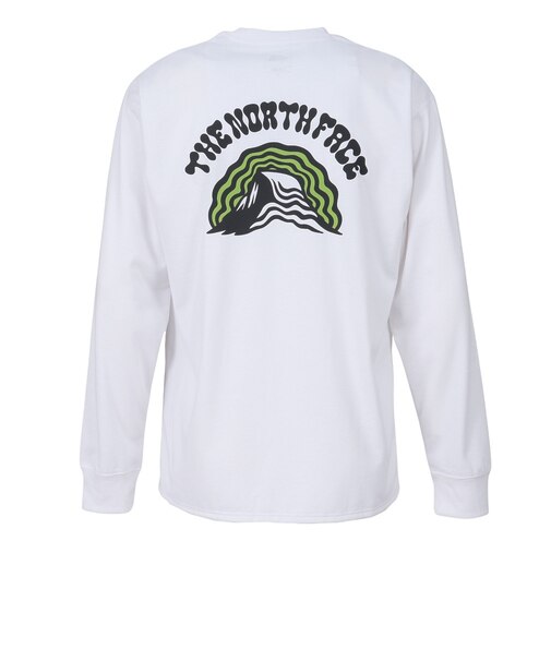 ザ・ノース・フェイス（THE NORTH FACE）ロングスリーブフリーラングラフィッククルーネックTシャツ NT62693 W