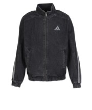 アディダス(adidas)スタジアム ルーズフィット ウォッシュデニム トラックジャケット KGJ38-KV8344