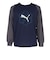 プーマ（PUMA）ジュニア アクティブ スポーツ ポリ 長袖 Tシャツ 529555 06 NVY