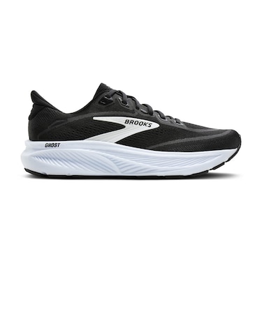 ブルックス（BROOKS）ランニングシューズ ジョギングシューズ ゴースト18 ブラック ホワイト BRM4933 BLK/W スポーツ シューズ トレーニング
