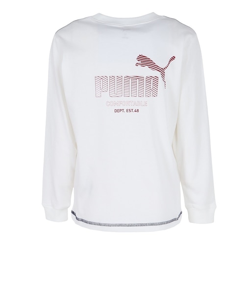 プーマ（PUMA）ジュニア ESS エレベーテッド MX 長袖Tシャツ 638438 02