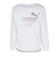 プーマ（PUMA）ジュニア ESS エレベーテッド MX 長袖Tシャツ 638438 02 WHT