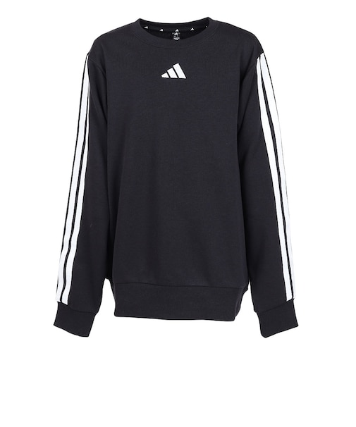 アディダス（adidas）キッズ エッセンシャルズ スリーストライプス フレンチテリー 長袖スウェットシャツ TT292-KV0496