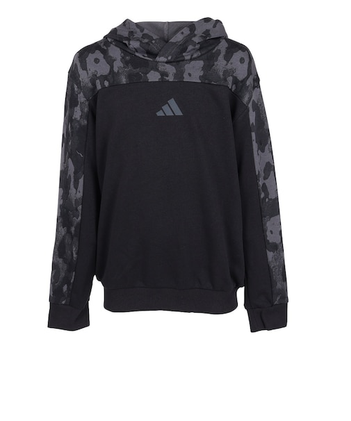アディダス（adidas）ジュニア シーズナル エッセンシャルズ カモ フレンチテリー パーカー ZK071-KC9710