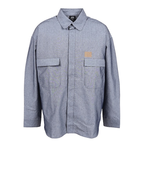 オークリー（OAKLEY）ESS CHAMBRAY 長袖シャツ FOA409639-68D