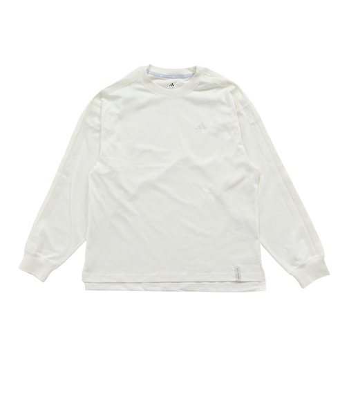 アディダス（adidas）エッセンシャルズ プラス スリー ストライプス ルーズフィット 長袖Tシャツ I9986-KF8250