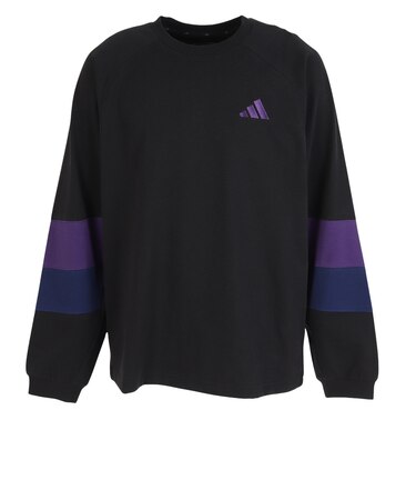 アディダス（adidas）ブランドラブ ルーズフィット 長袖Tシャツ V7837-KV5891