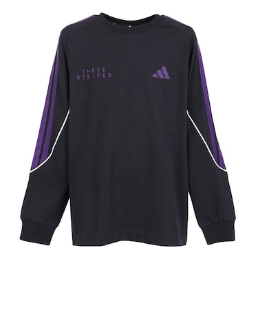 アディダス（adidas）キッズ バービアージュ パック ルーズフィット シングルジャージー 長袖Tシャツ M2343-KU6539
