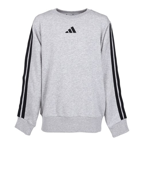 アディダス（adidas）キッズ エッセンシャルズ スリーストライプス フレンチテリー 長袖スウェットシャツ TT292-KV0497