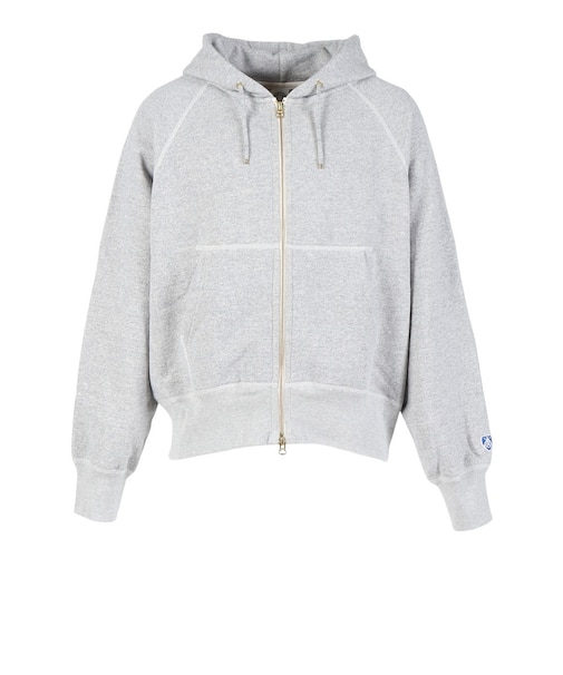ジップパーカー OR-C0427 HEATHER GREY