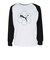 プーマ（PUMA）ジュニア アクティブ スポーツ ポリ 長袖 Tシャツ 529555 02 WHT