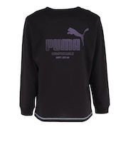 プーマ(PUMA)ジュニア ESS エレベーテッド MX 長袖Tシャツ 638438 01 BLK