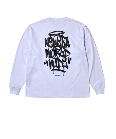 ニューエラ（NEW ERA）長袖 オーバーサイズド コットン Tシャツ Tagging Logo 15129363