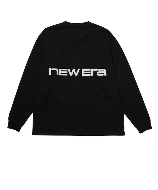 ニューエラ（NEW ERA）長袖 オーバーサイズド コットン Tシャツ Brand Name Logo 15129359