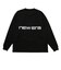 ニューエラ（NEW ERA）長袖 オーバーサイズド コットン Tシャツ Brand Name Logo 15129359