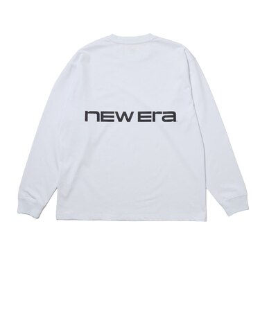 ニューエラ（NEW ERA）長袖 オーバーサイズド コットン Tシャツ Brand Name Logo 15129358