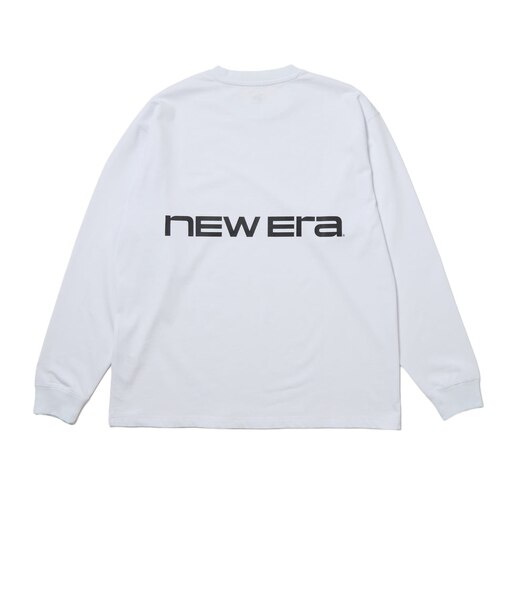 ニューエラ（NEW ERA）長袖 オーバーサイズド コットン Tシャツ Brand Name Logo 15129358
