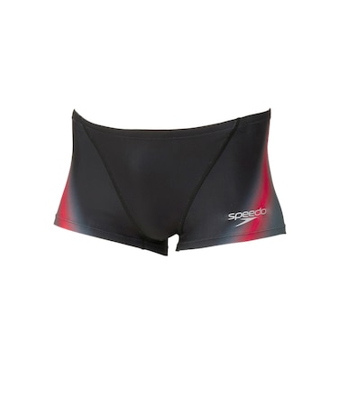 スピード（SPEEDO）競泳水着 メンズ 水泳 ビームターンズボックス 赤×グレー M-LLサイズ ST52658 RG 練習用 トレーニング水着