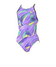 スピード(SPEEDO)競泳水着 レディース 水泳 ブラッシーシャドウターンズブリッジラインスーツ STW02652 PU