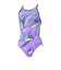 スピード（SPEEDO）競泳水着 レディース 水泳 ブラッシーシャドウターンズブリッジラインスーツ 紫 S-LLサイズ STW02652 PU