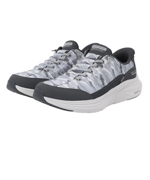 スケッチャーズ(SKECHERS)カジュアルシューズ スリップインズ コンツアーフォーム コージーフィット カモポスト グレー 233292-GYW カジュア…