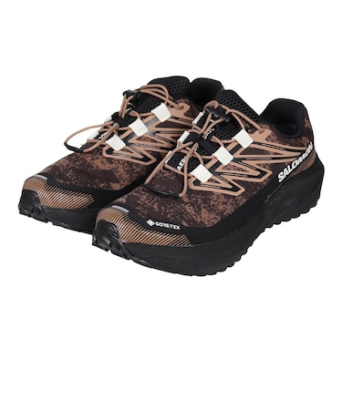 サロモン（SALOMON）ランニングシューズ ジョギングシューズ エアロ フロー グラベル ゴアテックス ブラック L45391900 スポーツ シューズ 防水