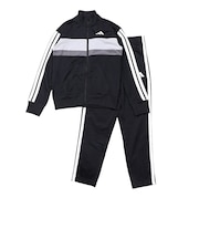 アディダス(adidas)ジュニア シーズナル エッセンシャルズ Tiberio スリーストライプス トリコット トラックスーツ KQG66-JY0509