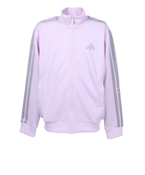 アディダス（adidas）キッズ エッセンシャルズ スリーストライプス ルーズフィット トラックスーツジャケット CL422-KU6463