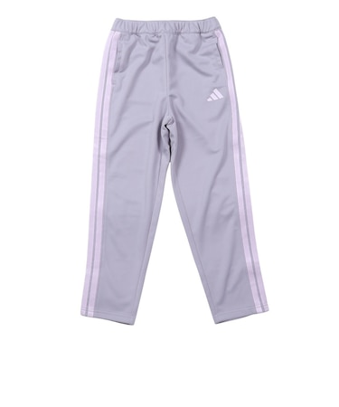 アディダス（adidas）キッズ エッセンシャルズ スリーストライプス ダブルニット トラックパンツ オープンヘム KGK97-KU6469