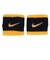 ナイキ（NIKE）リストバンド スウッシュ クラシック 2個セット 黒×黄 BN3000-009