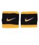 ナイキ（NIKE）リストバンド スウッシュ クラシック 2個セット 黒×黄 BN3000-009