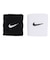 ナイキ（NIKE）リストバンド スウッシュ クラシック 2個セット 黒×白 BN3000-036