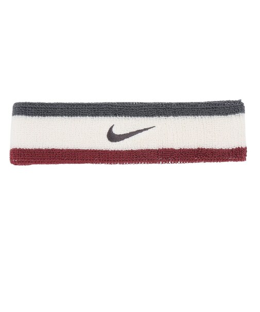 ナイキ（NIKE）ヘッドバンド スウッシュ クラシック 白 4.5cm幅 BN1000-147 ヘアバンド スポーツバンド