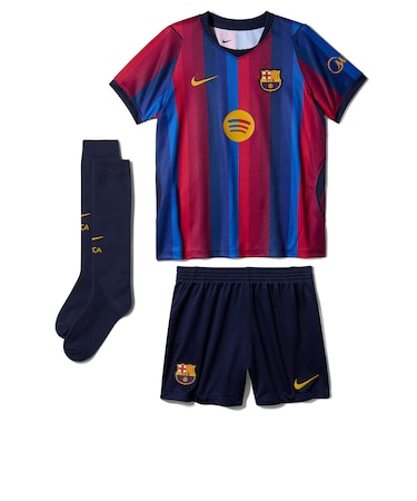ナイキ(NIKE)ジュニア FCバルセロナ 26-27 ホーム LK ミニキット II1625-683
