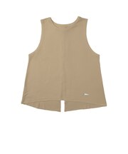 ダンスキン(DANSKIN)コンフォート バックスリット タンクトップ DSL226009-BEIGE