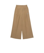 ダンスキン(DANSKIN)ストレッチ モーション ウーブン ワイドパンツ DPT226015-BEIGE