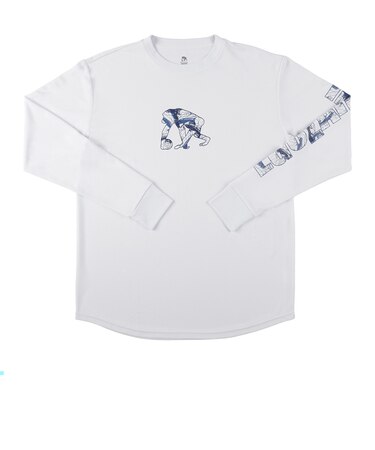 エゴザル（EGOZARU）バスケットボールウェア アアブストラクトネス スリーブプリント ロングスリーブTシャツ EZFW26ULS006C002