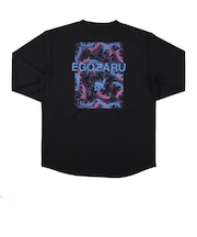 エゴザル(EGOZARU)バスケットボールウェア アブストラクトネス バックプリント ロングスリーブTシャツ EZFW26ULS008C001