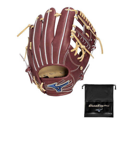 ミズノ（MIZUNO）硬式用グラブ 内野手用 野球グローブ グローバルエリート Pro 26AW 1AJGH35303 6880