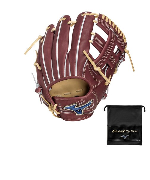 ミズノ（MIZUNO）硬式用グラブ 内野手用 野球グローブ グローバルエリート Pro 26AW 1AJGH35323 6880