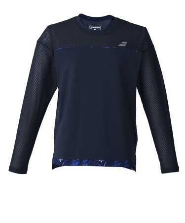 バボラ（BABOLAT）テニスウェア レディース PLAY 長袖Tシャツ BWP6573-NV