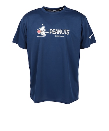 ミズノ（MIZUNO）卓球ウエア シャツ PEANUTS ゲームシャツ 82JADP0114