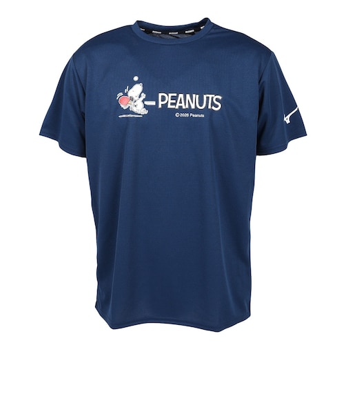 ミズノ（MIZUNO）卓球ウエア シャツ PEANUTS ゲームシャツ 82JADP0114