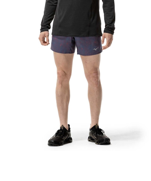ミズノ（MIZUNO）ランニング マルチポケットパンツ グラフィック6インチ J2MBC01486